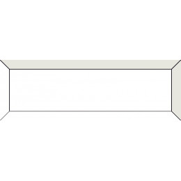 Керамическая плитка Frame white 7,5x22,5 см