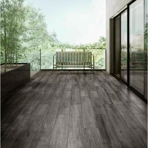 Керамогранит Vitra Aspenwood Антрацит МатR10A 20x120