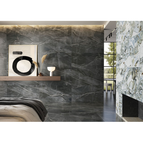 Керамогранит Vitra CityMarble калакатта блэк LPR 60x120