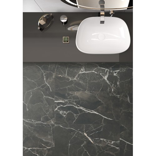 Керамогранит Vitra SilkMarble Порто Неро МатR9 60x120 (1,44)