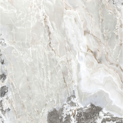 CASA DOLCE CASA  ONYX&MORE SILVER BLEND SATIN 6MM R 160X160