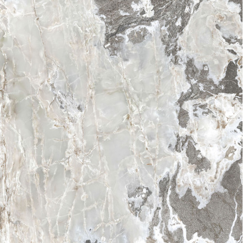 CASA DOLCE CASA  ONYX&MORE SILVER BLEND SATIN 6MM R 160X160