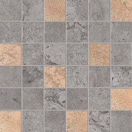 Мозаика ALPES RAW MOS.QUADR.GLAM LEAD	30X30