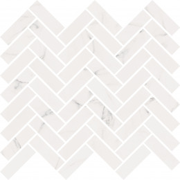 Мозаика SENSI MOS CHEVRON STATUARIO WHITE	30X30