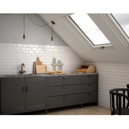 Керамическая плитка Biselado Blanco Brillo 7.5x15 см