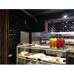 Керамическая плитка Biselado Negro Brillo 10x20 см