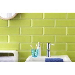 Керамическая плитка Biselado Pistacho Brillo 10x20 см