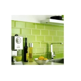 Керамическая плитка Biselado Pistacho Brillo 10x20 см