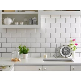 Керамическая плитка Liso Blanco Brillo 7.5x15 см