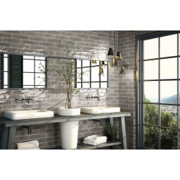 Керамическая плитка Opal grey 7,5x30 см