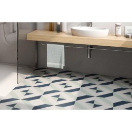 Керамическая плитка Diagonals navi 22,3x22,3 см