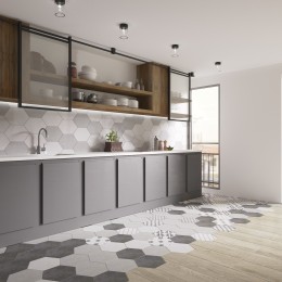 Керамическая плитка Antic gris 25,8x29 см