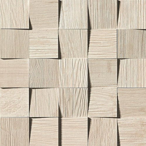 Керамогранит Неглазурованный Axi White Pine Mosaico 3D 35x35