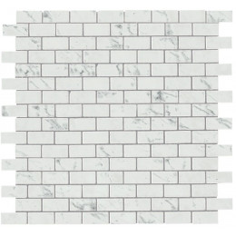 Marvel Stone Carrara P. Mosaico Burattato 29,8*29,8 Lapp.