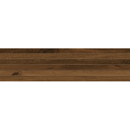 Керамогранит Неглазурованный Heartwood Moka Tatami 18,5x75