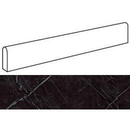 Marvel Stone Nero Marquina Battiscopa Dig.4,6х60 Lapp.