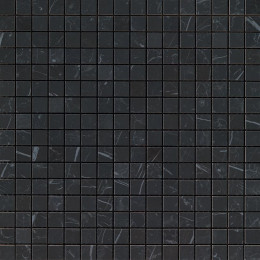 Marvel Stone Nero Marquina  Mosaic Q 30,5*30,5