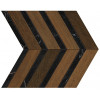 Керамогранит Неглазурованный Heartwood Moka Marble Chevron 29,4x28,7