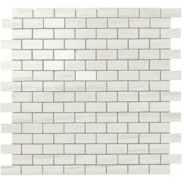 Marvel Stone Bianco D. Mosaico Burattato 29,8*29,8 Lapp.