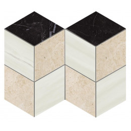 Marvel Stone Esagono Geo Warm Mosaico 25,4*35,2 Lapp.