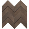 Керамогранит Неглазурованный Dwell Brown Leather Chevron 3D 30,8x35,1