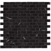 Керамогранит Неглазурованный Marvel Stone Nero M. Mosaico Burattato 29,8x29,8 Lapp.