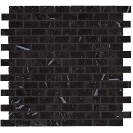 Marvel Stone Nero M. Mosaico Burattato 29,8*29,8 Lapp.