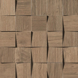 Axi Brown Chestnut Mosaico 3D 35*35