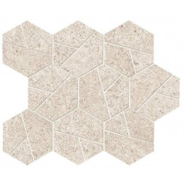 BOOST STONE White Mosaico Hex