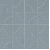 Настенная плитка глазурованная Aplomb Denim Mosaico Arch 32x32