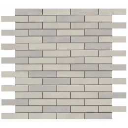 Dwell Silver Mosaico Brick 30,5x30,5