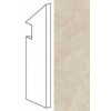 Керамогранит Неглазурованный Marvel Stone Cream Prestige Battiscopa Sag. Dx 7.2x60