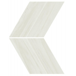 Marvel Stone Bianco Dolomite Chevron 22.5*22.9 Lapp