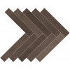 Керамогранит Неглазурованный Dwell Brown Leather Herringbone 36,2x41,2