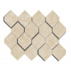 Керамогранит Неглазурованный Marvel Stone Cream Prestige Mosaico Esagono 28,2x35,3 3D