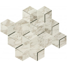 MARVEL Royal Calacatta Mosaico 3D 30,5x26,4