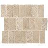 Керамогранит Неглазурованный Lims Beige Mosaico Spritz