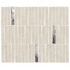 Мозаика Boost Mineral White Mosaico Domino Lux