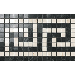 Marvel Pro Noir/Cremo Greca Mosaico 18,5х30