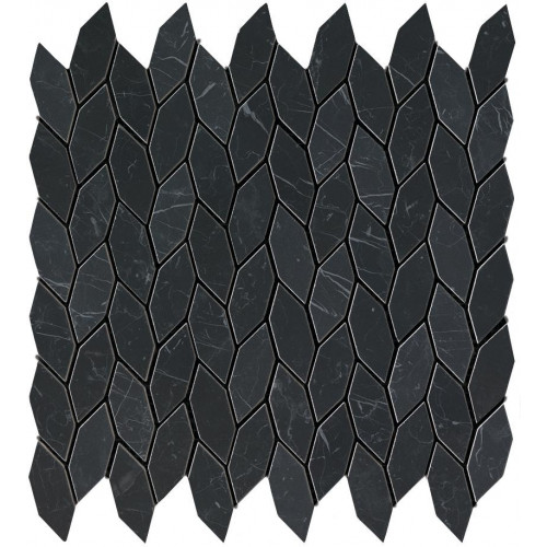 Настенная плитка глазурованная Marvel Stone Nero Marquina Twist 30,5x30,5